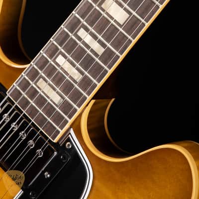 2024 - Gibson Custom Shop PSL '64 ES-335 Figured Reissue Gloss Green Lemon 7.11 #140497 image 9