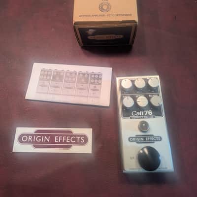 Origin Effects Cali76 Compact Deluxe Compressor 2010s - Silver image 2