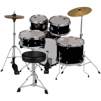 ddrum D1 Jr 5-Piece Complete Kit Midnight Black w/ cymbals image 3