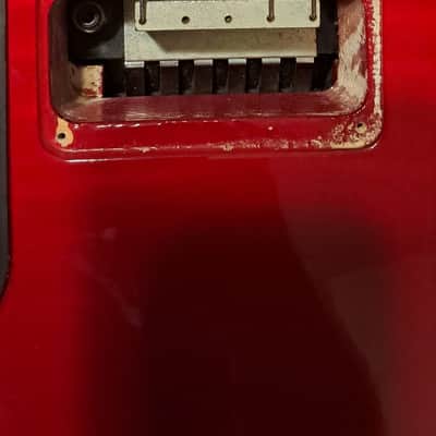 Charvel 375 Deluxe with Rosewood Fretboard 1989 - 1991 - Transparent Red image 12