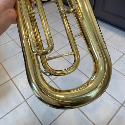 Serviced Yamaha YEP-201 Euphonium (Ready to Play) - Excellent Condition - Made in Japan image 10