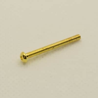 Gold Steel Humbucker Pickup Mounting Screws 2.3mm x 26mm - 4 image 2