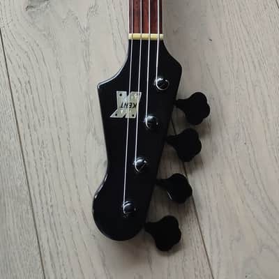 KENT by Teisco Model 534 Basin Street Bass 1965 - Dark Natural, Black image 4