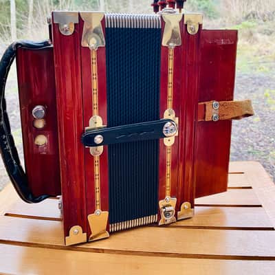 Bon Temps Cajun Accordion - Key of C - Built by Antoine Falcon - Rare image 7
