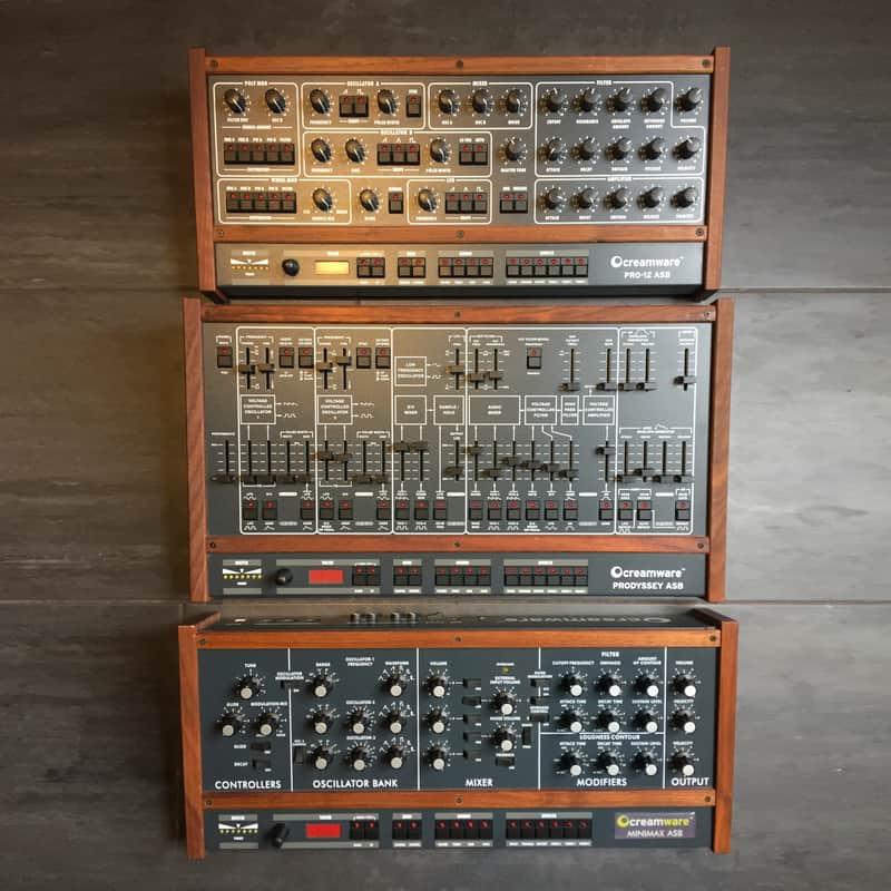Mega Rare Creamware ASB Full Collection : Pro12 (Prophet), Prodyssey (Odyssey), MiniMax (MiniMoog) image 1