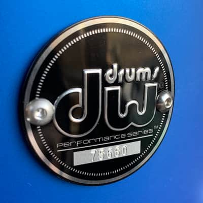 DW Performance Series 9x12" Rack Tom in Satin Blue Lacquer (Rm4) image 5
