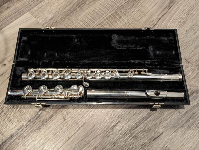 Gemeinhardt 3SB Solid Silver Open Hole B Foot Flute image 1