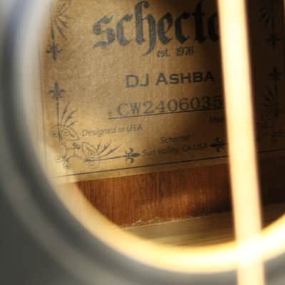 Schecter DJ Ashba Acoustic-Electric Guitar image 4