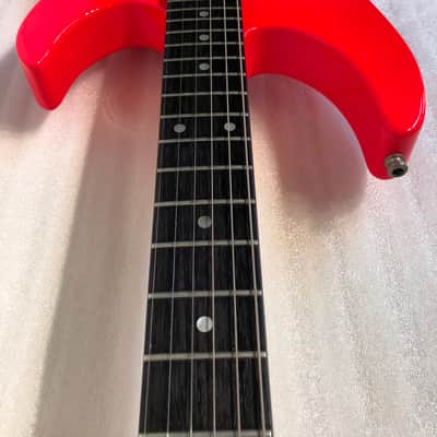 Kramer Pacer  1987 Flip Flop Pink Serial Number E 4594 image 16