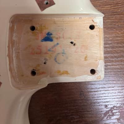Squier J Mascis Jazzmaster (body and bridge) image 3