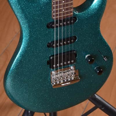 Music Man Luke III HSS Rosewood Fingerboard Ocean Sparkle image 8