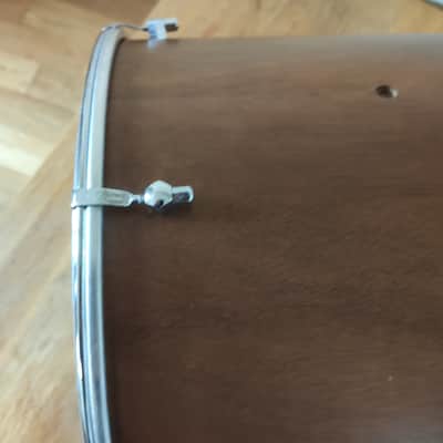 Emin percussion  Professional tunable dehol davul nagara 2010's - Walnut, tunable plastic heads image 10