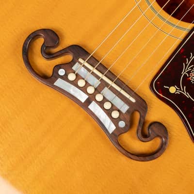 1998 Gibson SJ-200 Reissue - Antique Natural | USA Montana All Solid J-200 Jumbo Vintage Acoustic Guitar Good Wood Era Collector's Condition | OHSC image 20