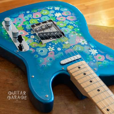 2016 Fender Japan Telecaster 69 Vintage Reissue FSR Blue Flower metallic - stunning MIJ! image 12