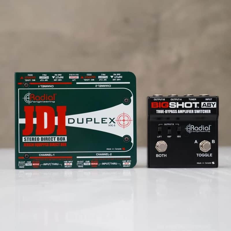 Radial JDI Duplex MK4 Stereo Passive Direct Box w/ Big Shot ABY #58777 image 1