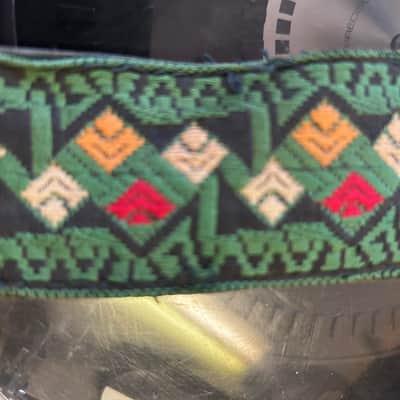 Bobby Lee Vintage Woodstock Hendrix Guitar Strap Jacquard 60's Sweet Ace USA image 2