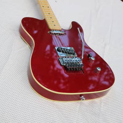 Kramer American Vintage Classic III 1987 Candy Apple Red Floyd Rose Duncan image 1