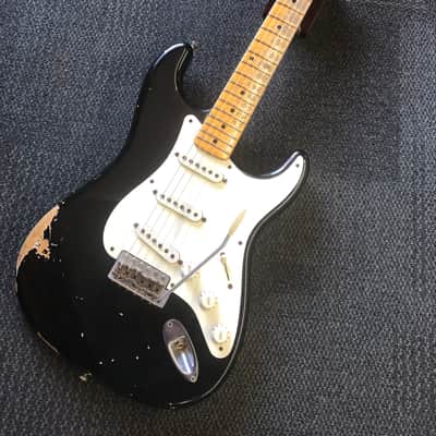 Fender 57 Stratocaster Relic 2011 - Black image 1