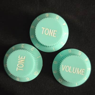 Stratocaster Knobs - Seafoam Green image 1