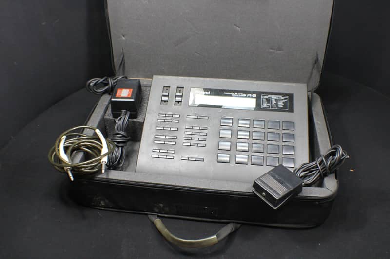 A Roland Model R-8 in Original Case with Cords Untested as-is | Reverb