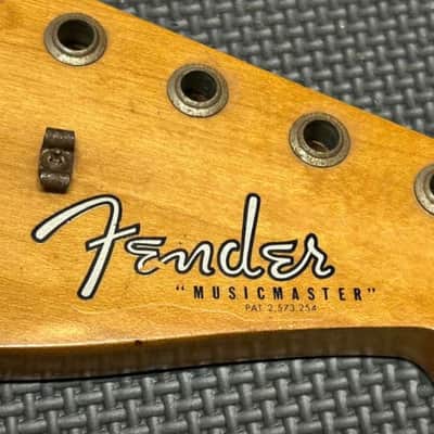 Fender Musicmaster 1964 Brazilian Rosewood Clay Dot Neck Pre-CBS Vintage short scale 1962 1963 1960's Duosonic 1960s image 1