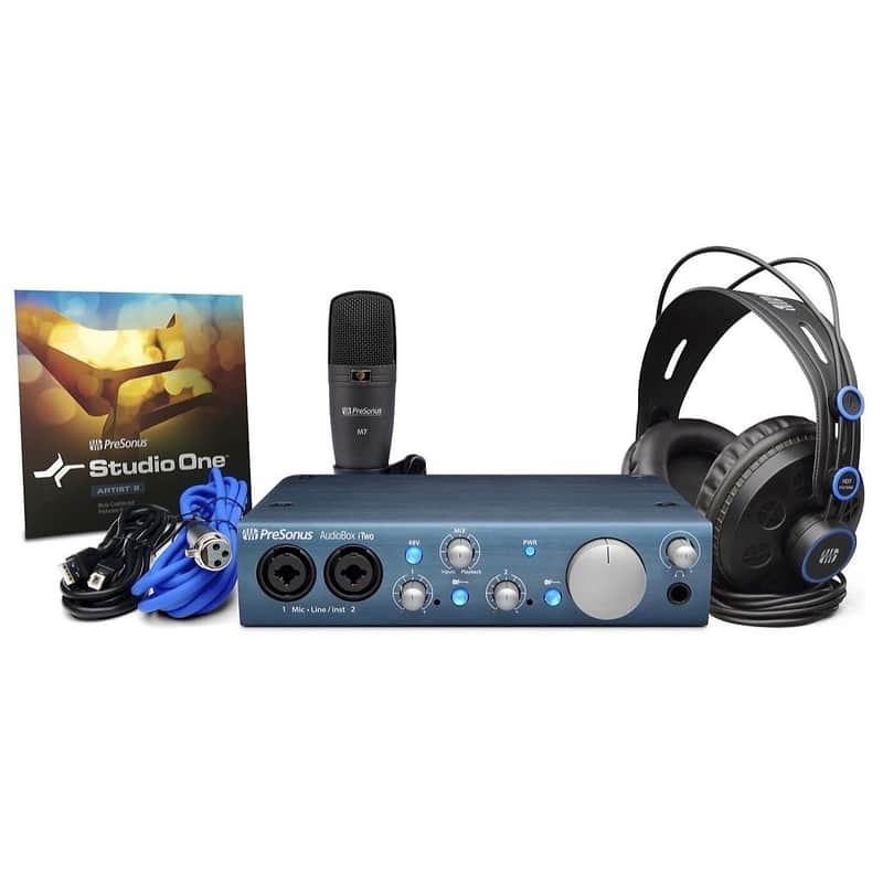 PreSonus AudioBox iTwo Studio USB Audio Interface Bundle image 1