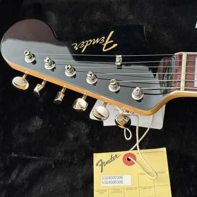 Fender MIJ Traditional II Late '60s Jazzmaster 2024 - Black with Matching Headstock image 4