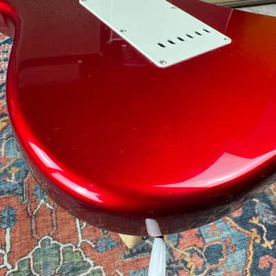 Fender Japan Stratocaster Standard ST-STD Candy Apple Red - 2008 image 15