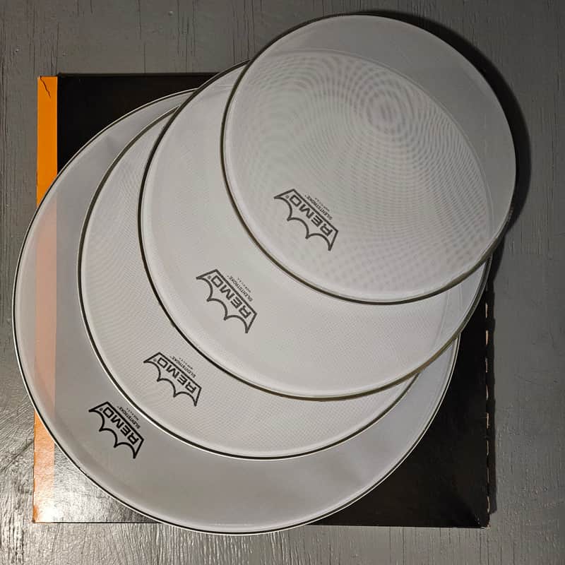 Remo Silentstroke Drum Head Pack 10"/12"/14"/16" image 1