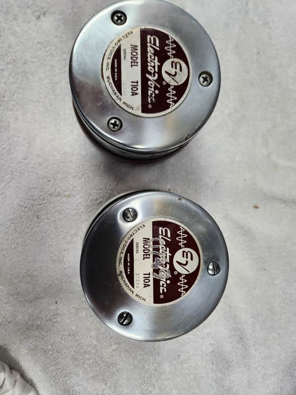 Electro Voice Vintage  Model T10-A ,Alnico V  driver ,16 Ohms,25 Watts image 1
