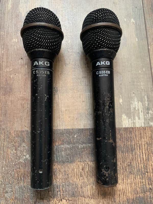 AKG C 535 EB Black (paire) image 1