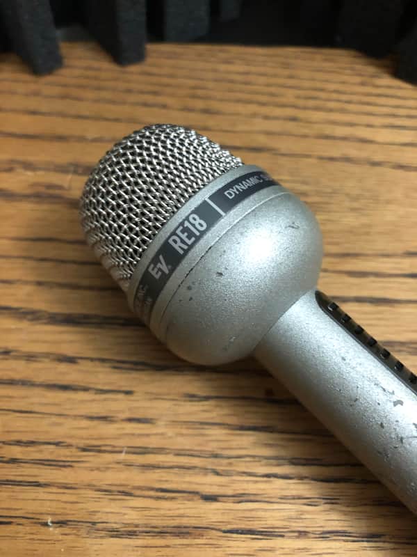 Electro-Voice RE18 Supercardioid Dynamic Microphone 1970s - Beige image 1