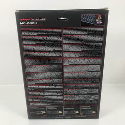AudioQuest Wind Series Monsoon Power Cable 2m C13 15 Amp image 3