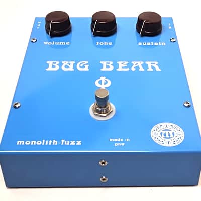 used 2017 Monolith Fuzz Bug Bear (Modified Triangle) 1970s Silicon Sustain, Excellent Condition! image 5