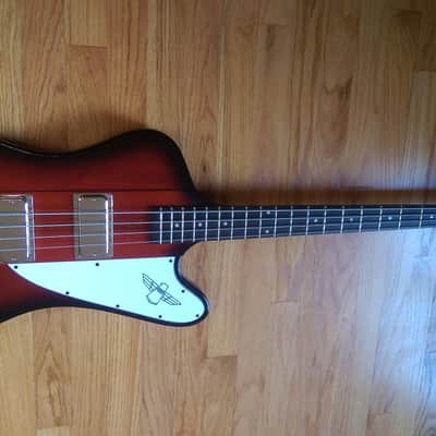 Epiphone Thunderbird Classic IV Pro Tobacco Burst Modified Gibson Pickups Hipshot image 11
