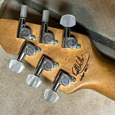 2000 Peavey EVH Wolfgang Floyd Rose flame maple Amber image 18