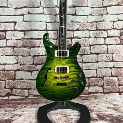 PRS McCarty 594 Semi-Hollow Private Stock Rainforest Glow image 1