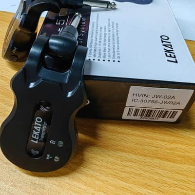 LEKATO WS-50 5.8GHz Wireless Guitar System + FOBELI Hard Case — NEW, Free Ship image 10