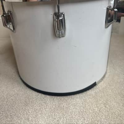 Rogers Vintage Tom Drum - 15” x 12” 70s - White image 2