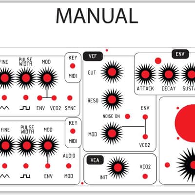 Reco-Synth Mutuca FM - Analog Synthesizer by Arthur Joly - Ultra Rare image 24