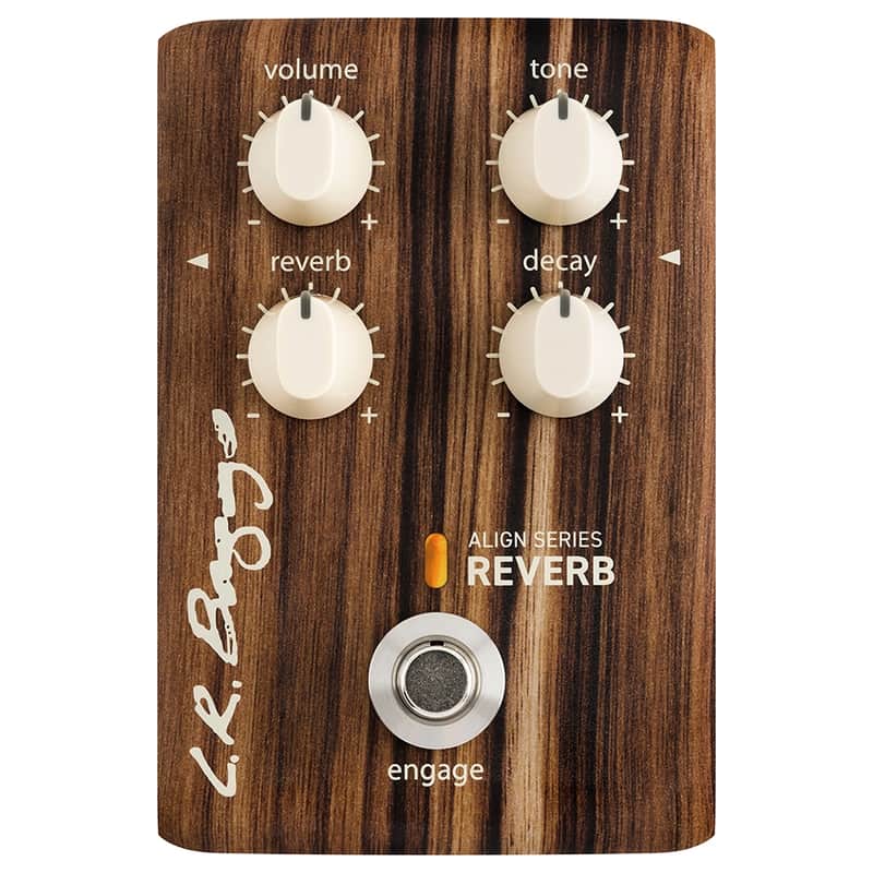 L.R. Baggs Align Series Reverb Acoustic Guitar Effects Pedal Open Box Mint image 1