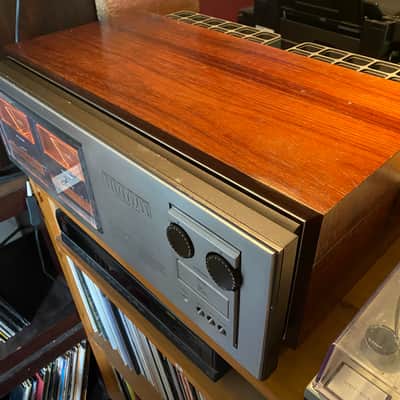 Luxman M-6000 1975 silver face image 2