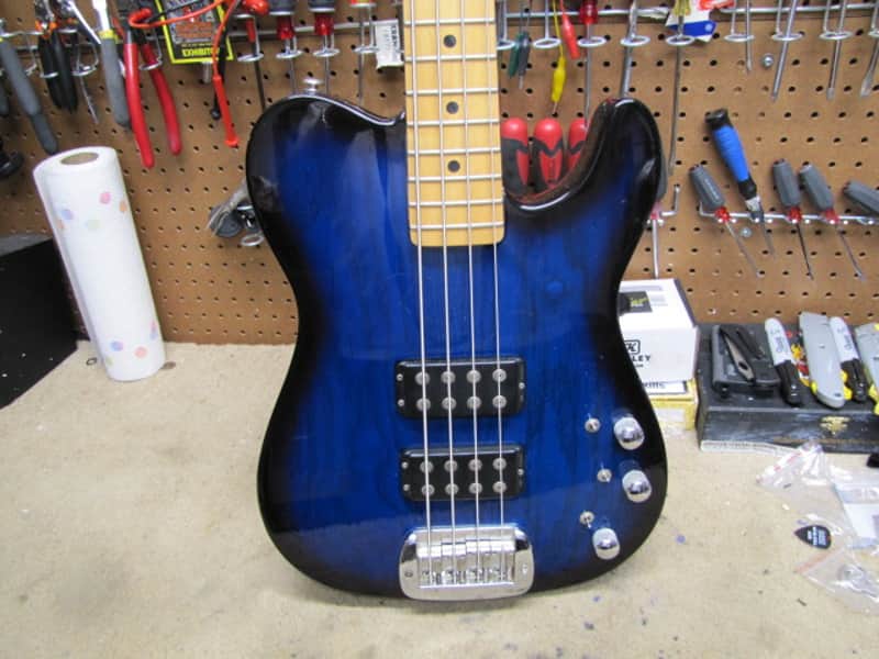 G&L ASAT Bass - Playing Project - USA Made 1995 Blueburst image 1