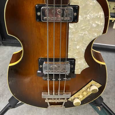 1965-66 Hofner 500/1 Violin Bass - HSC Included! image 3