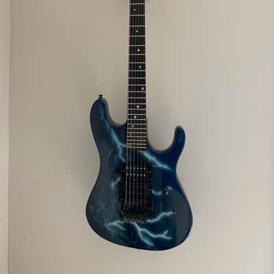 Kramer Nightswan 1988 Lightning Bolt Graphic image 1