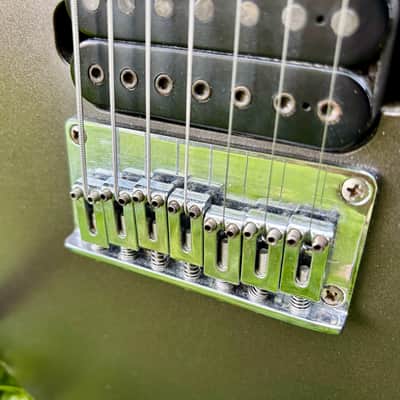 Ibanez AX7221-GP Standard 2004 Gray Pewter Good Condition image 9