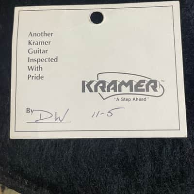 Kramer Baretta White/Maple 1985 image 20
