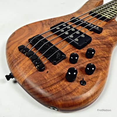 Warwick Masterbuilt P-Nut Signature III 5-string Blackwood Burl - 11.20lbs D 164317-26 image 8