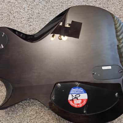 ESP LTD EC-1000 Piezo Quilted Maple 2017 - Quilted Maple See Through Black Seymour Duncans image 10