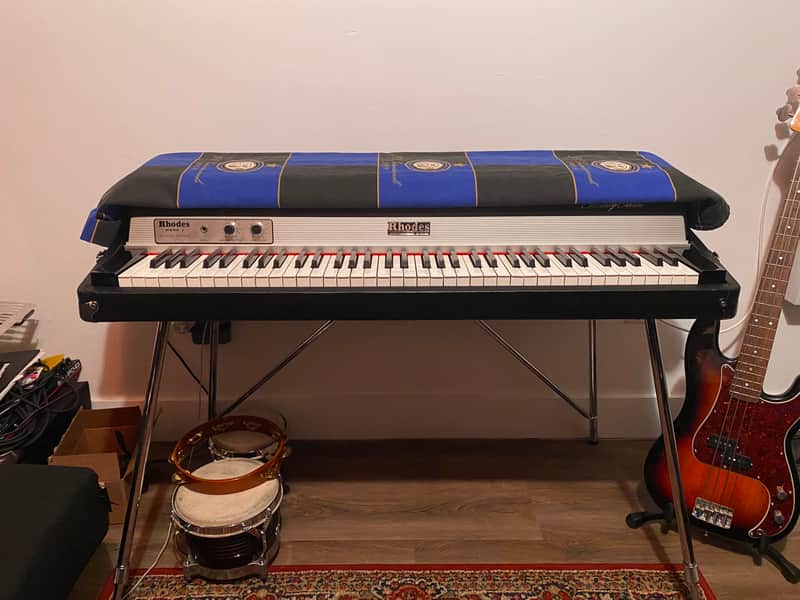 Fender Rhodes Mark I Stage 73-Key Electric Piano 1969 - 1974 - Black Rounded Top image 1